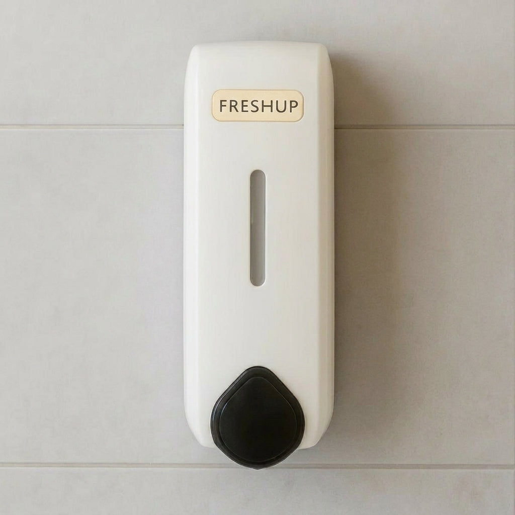350ml Wall Mounted Soap Dispenser With Free 500ml Refill for Kitchen & Washroom Use
