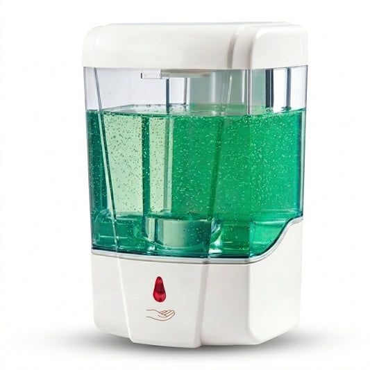 Automatic Touchless Soap Dispenser 600ml | Hygienic Wall Mounted Sanitizer & Liquid Dispenser