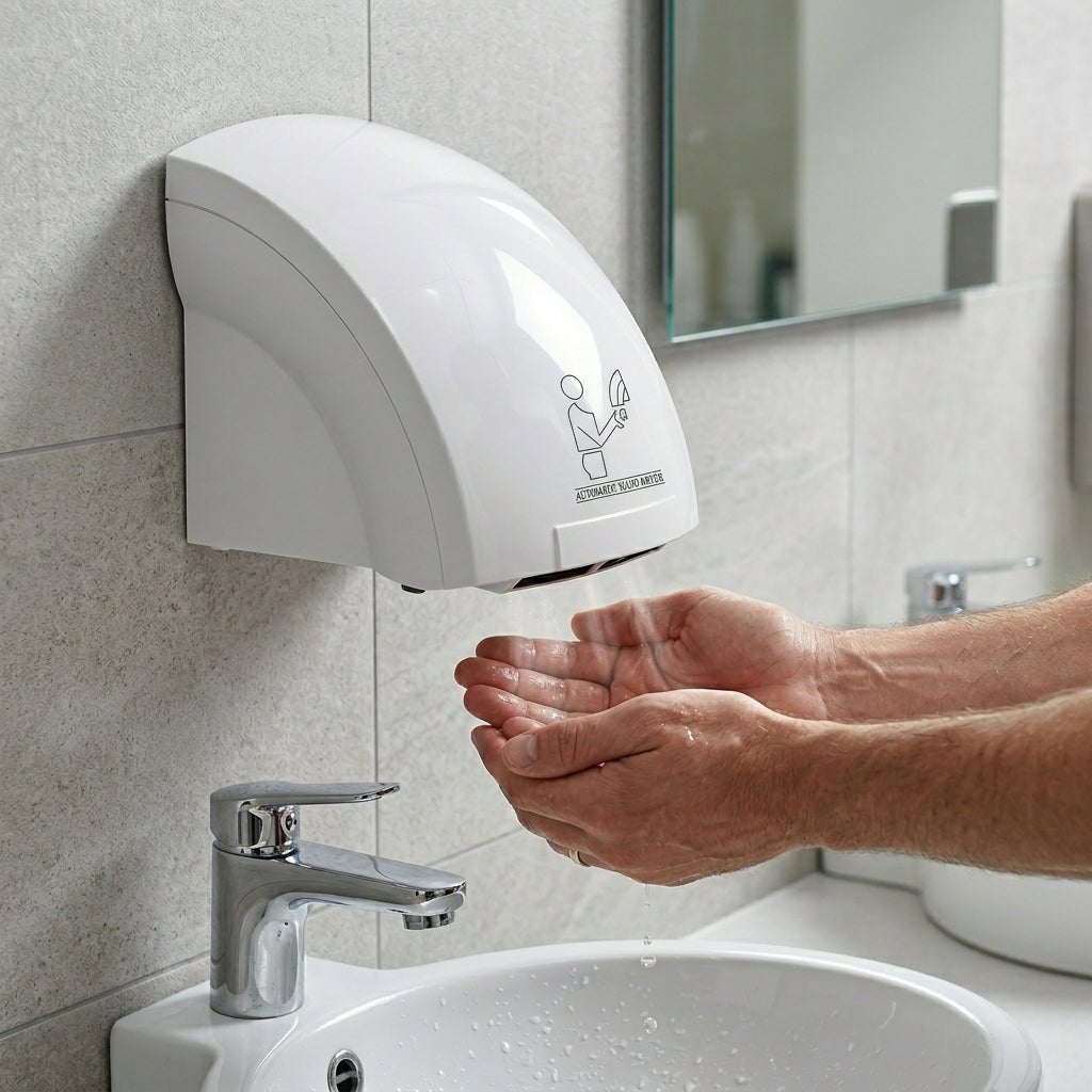 Automatic Hand Dryer 1500W | Wall Mounted Electric Hand Dryer with Plastic Body for Washroom Use - Little Hygiene