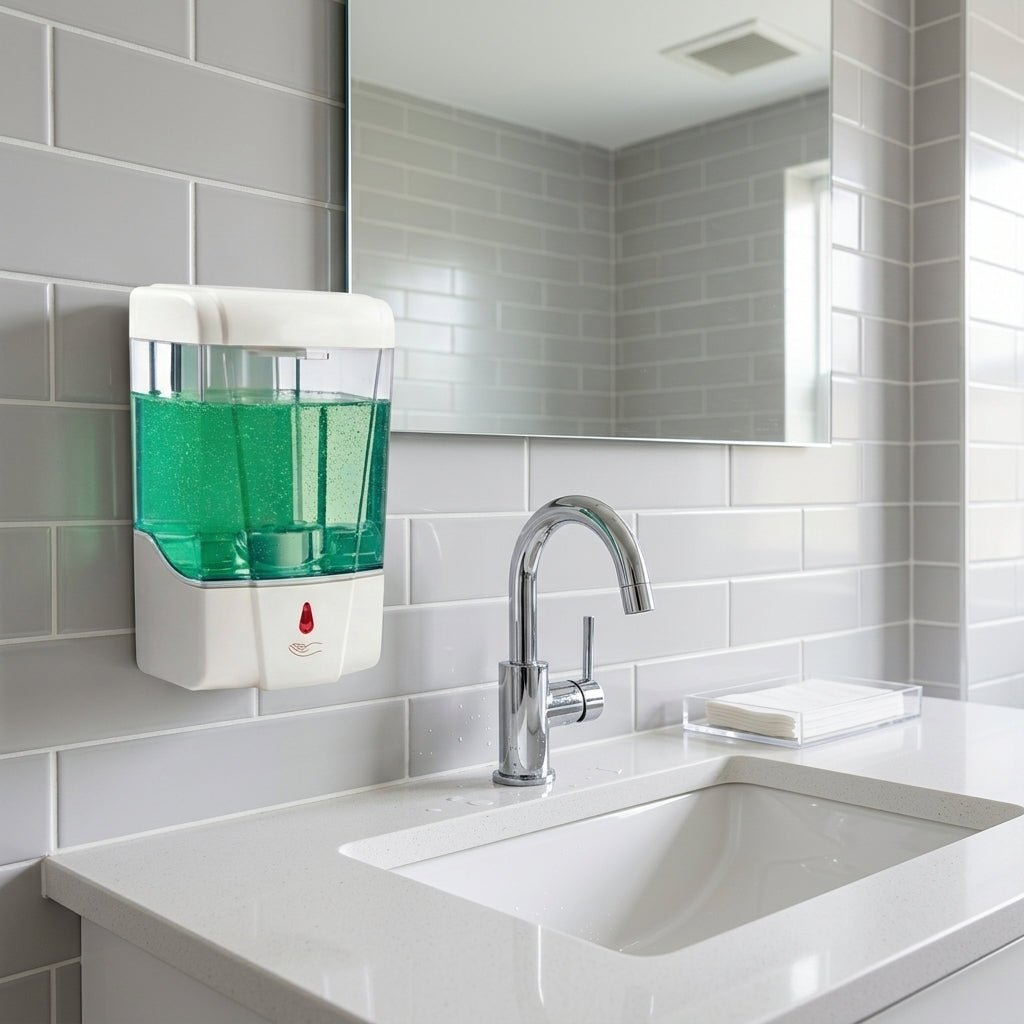 Automatic Touchless Soap Dispenser 600ml | Hygienic Wall Mounted Sanitizer & Liquid Dispenser - Little Hygiene