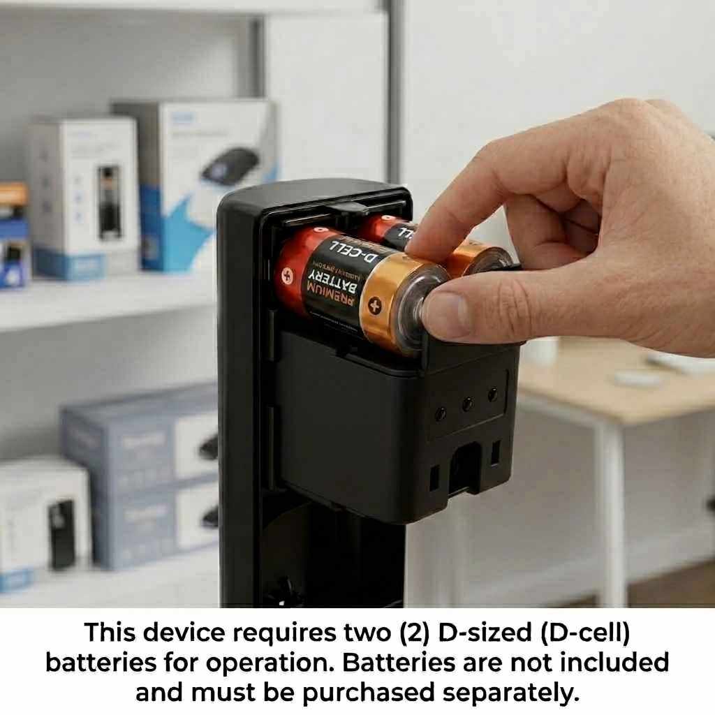 Black LED Automatic Air Freshener Dispenser With Free 300ml Refill - Little Hygiene