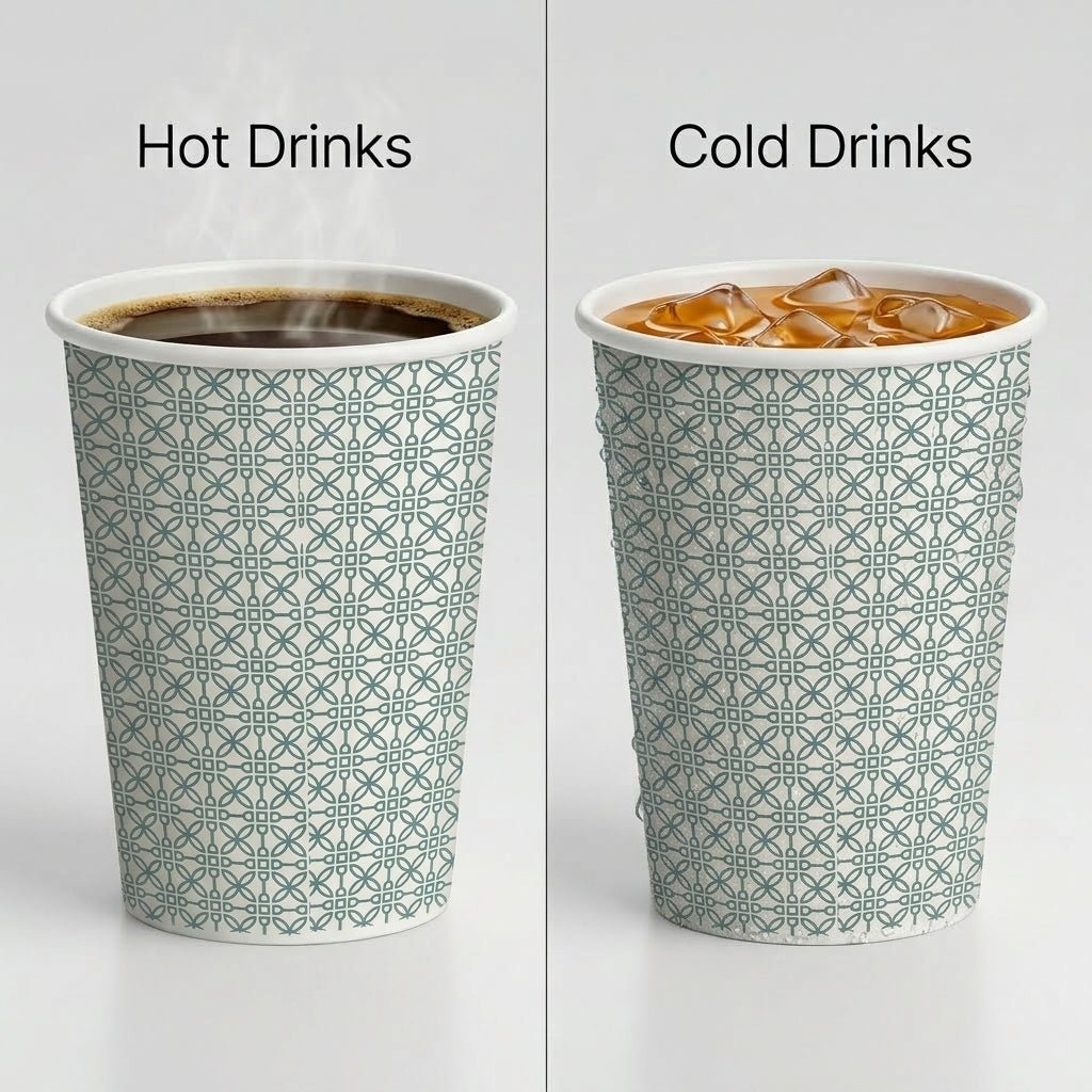 Premium Disposable Paper Glass 6 Oz | 2000 Pcs Carton| Single Use Cups for Tea, Coffee & Cold Drinks - Little Hygiene