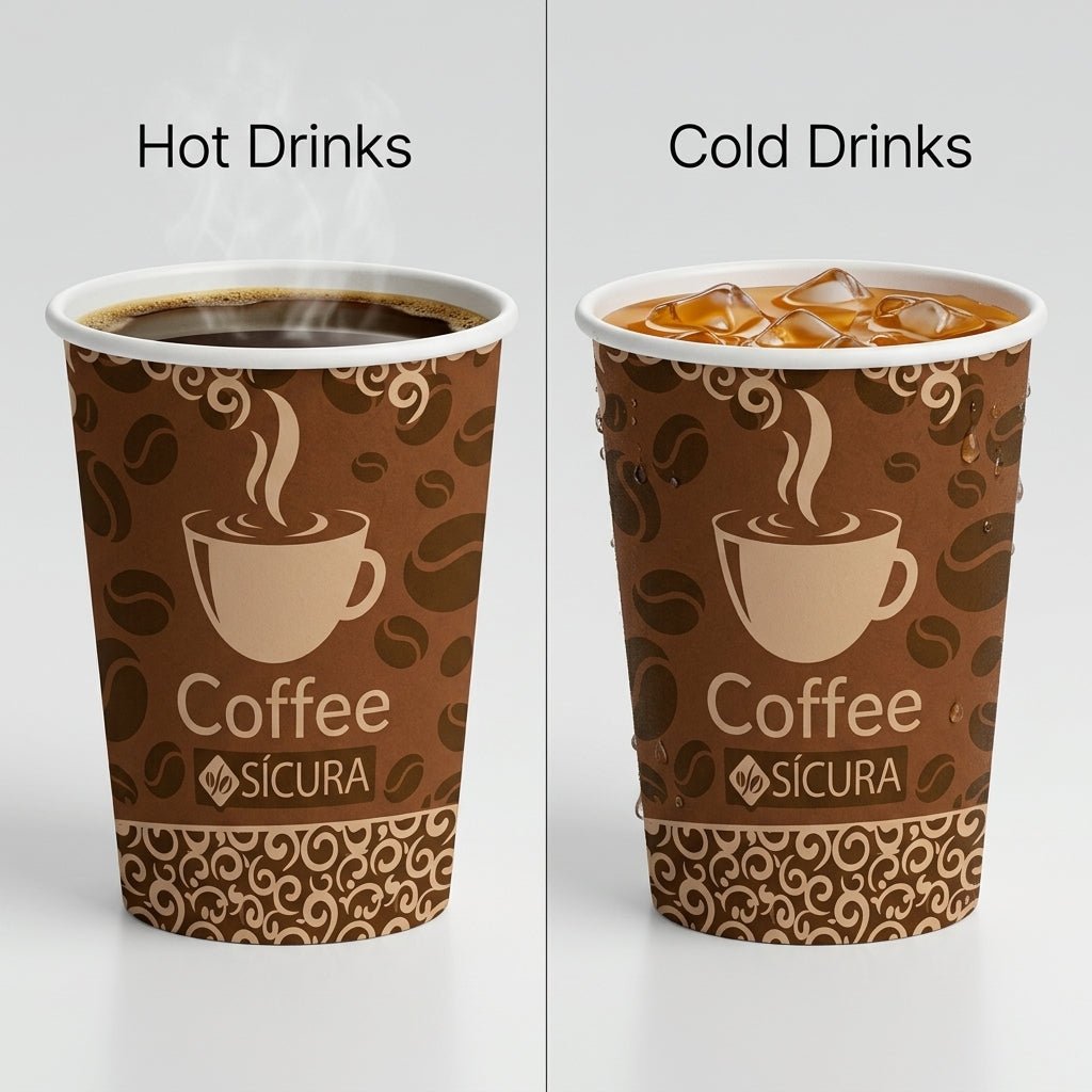 Premium Disposable Paper Glass 8 Oz | Carton Pack of 1000 | Hygienic Single Use Cups for Daily Beverage Serving - Little Hygiene