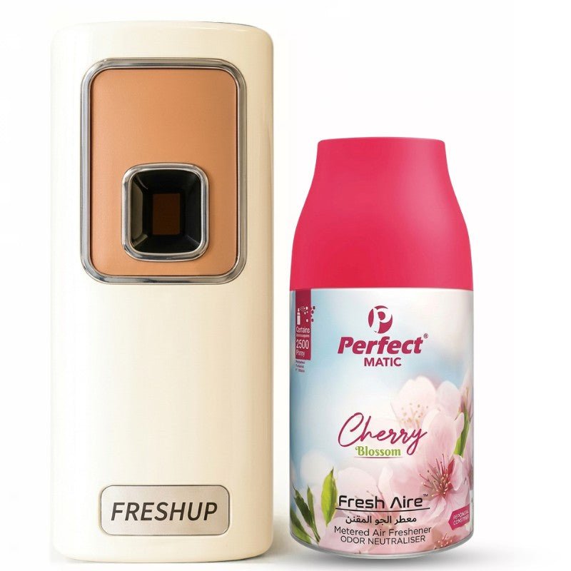 Smart White Automatic Air Freshener Dispenser – Free Air Freshener & Batteries - Little Hygiene